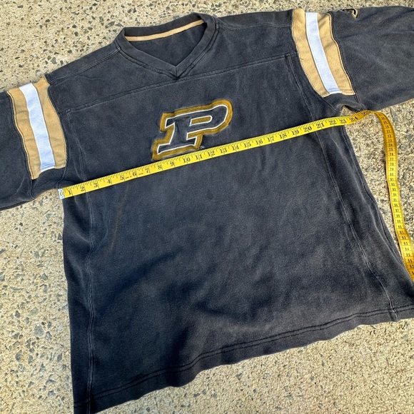 Vintage Perdue bookmakers crewneck sweatshirt size XL black faded - Picture 2 of 8